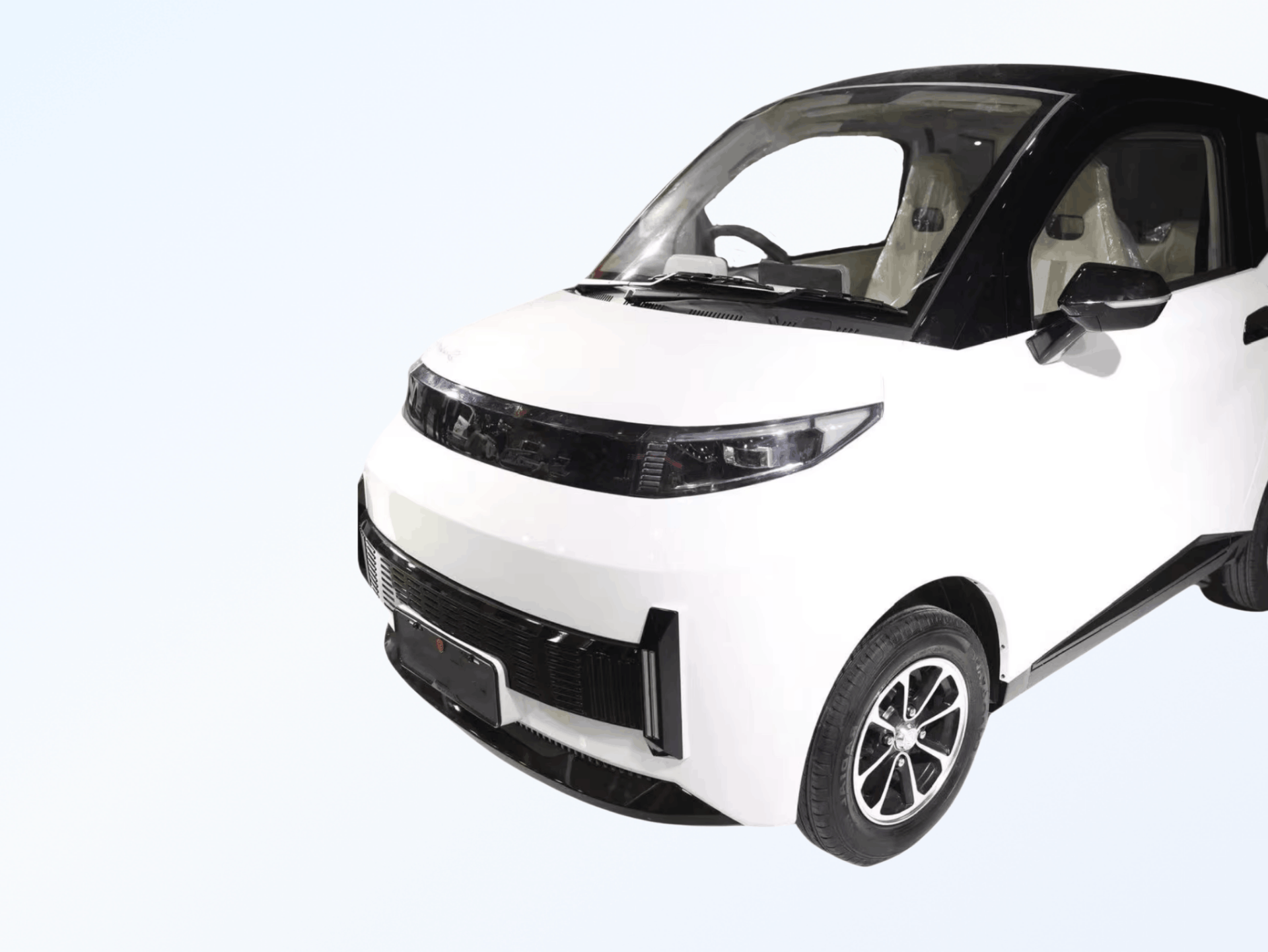 Kleinmobil Microcar City – Titelbild Außenansicht vorne rechts